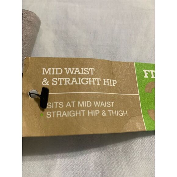 VTG. Mossimo Women's  Size‎ 4 Shorts Beige Flat Front Casual Summer - Picture 9 of 11